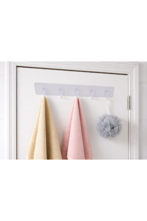 Yapışkanlı Şeffaf Banyo Ve Mufak Askılık Plastik 6cm x 35cm