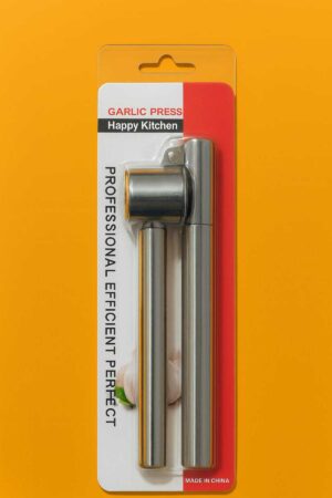Orjinal Paslanmaz Çelik Sarmısak Ezme Aleti( Garlic Press)