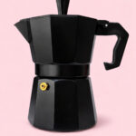 Retro Moka Pot 6 Luk Kamp Kahve Çekirdeği Demliği