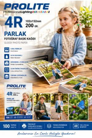 4r Fotoğraf Resim Baskı Kağıdı( 10 Lu Paket 500 Adet )