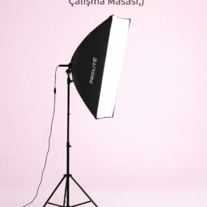 Soft Box Işık Tekli Set Fotoğraf Video Ürün Çekimi